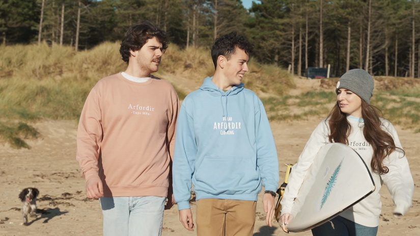 Arfordir Clothing Brand Video